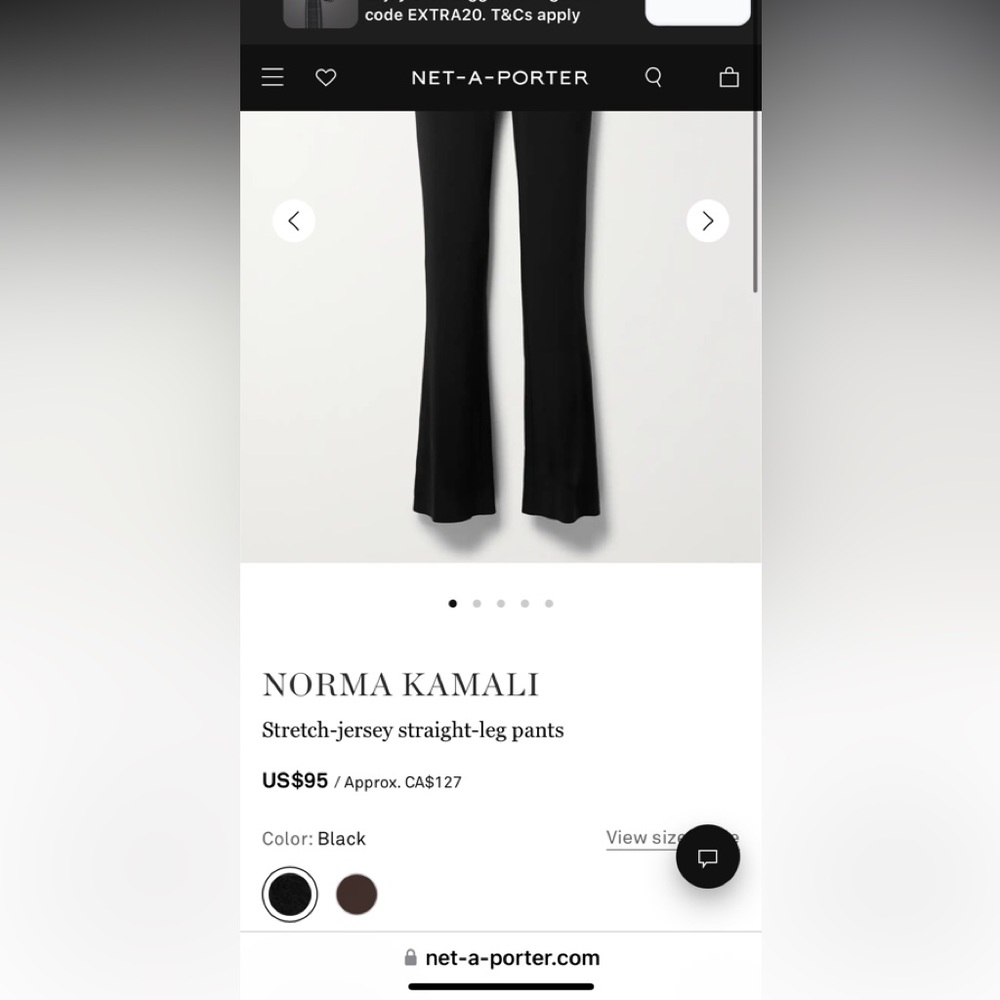 Perfect black pants